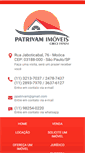 Mobile Screenshot of patrivamimoveis.com.br
